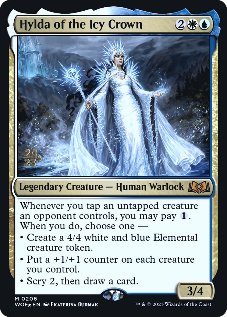 Hylda of the Icy Crown [Wilds of Eldraine Prerelease Promos] | GrognardGamesBatavia