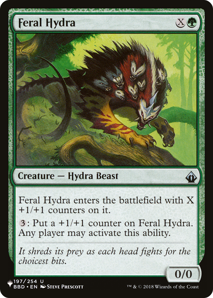 Feral Hydra [The List Reprints] | GrognardGamesBatavia