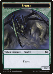 Shapeshifter // Spider Double-Sided Token [Modern Horizons Tokens] | GrognardGamesBatavia