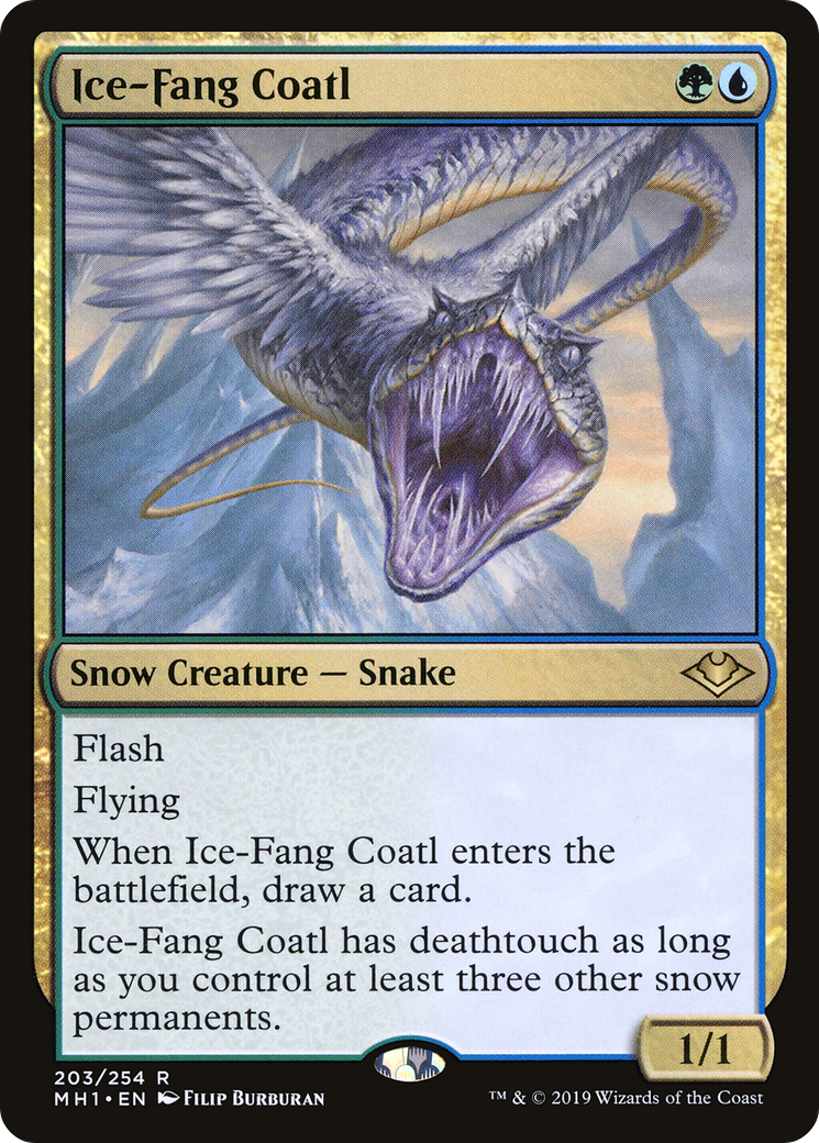 Ice-Fang Coatl [Modern Horizons] | GrognardGamesBatavia