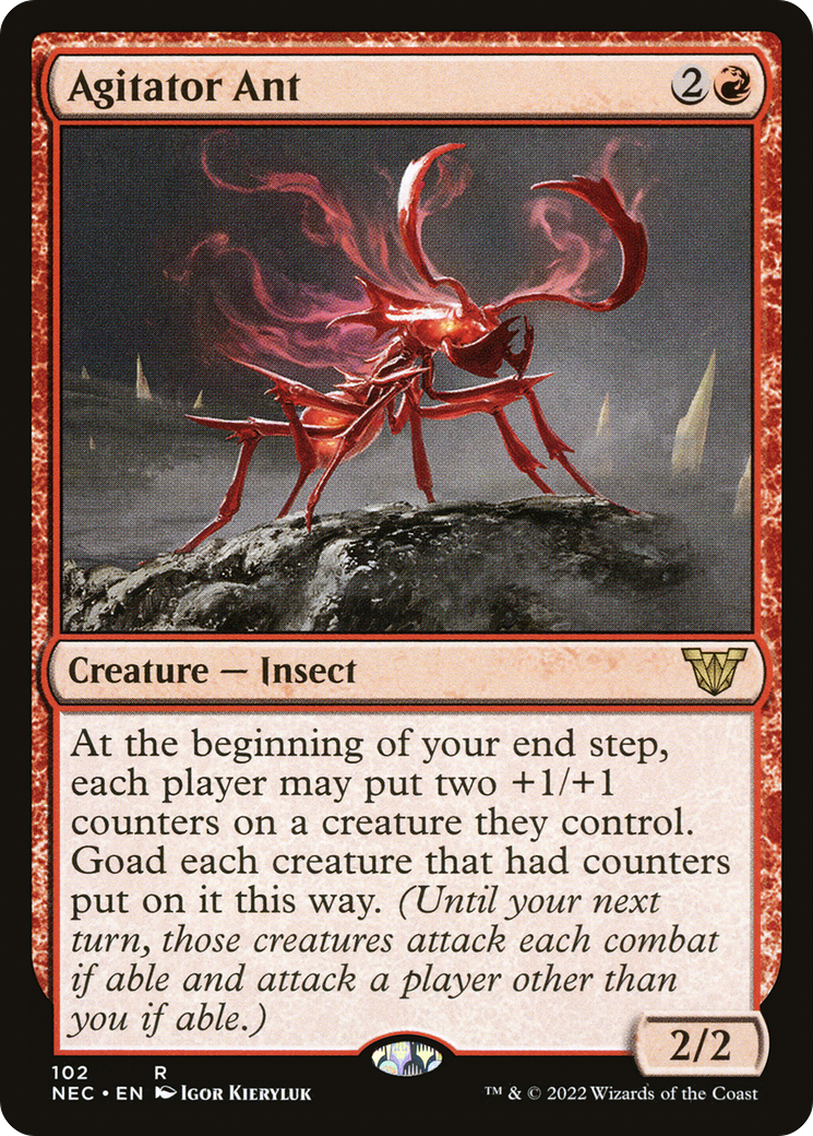 Agitator Ant [Kamigawa: Neon Dynasty Commander] | GrognardGamesBatavia