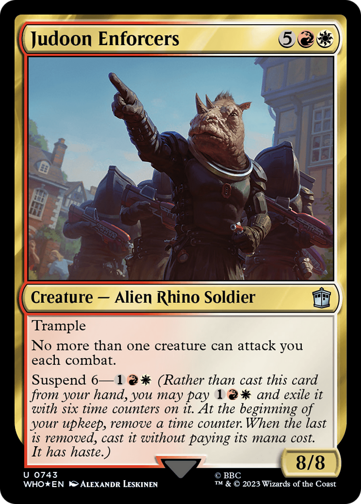 Judoon Enforcers (Surge Foil) [Doctor Who] | GrognardGamesBatavia