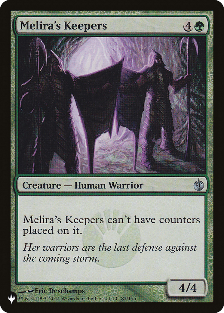 Melira's Keepers [The List] | GrognardGamesBatavia