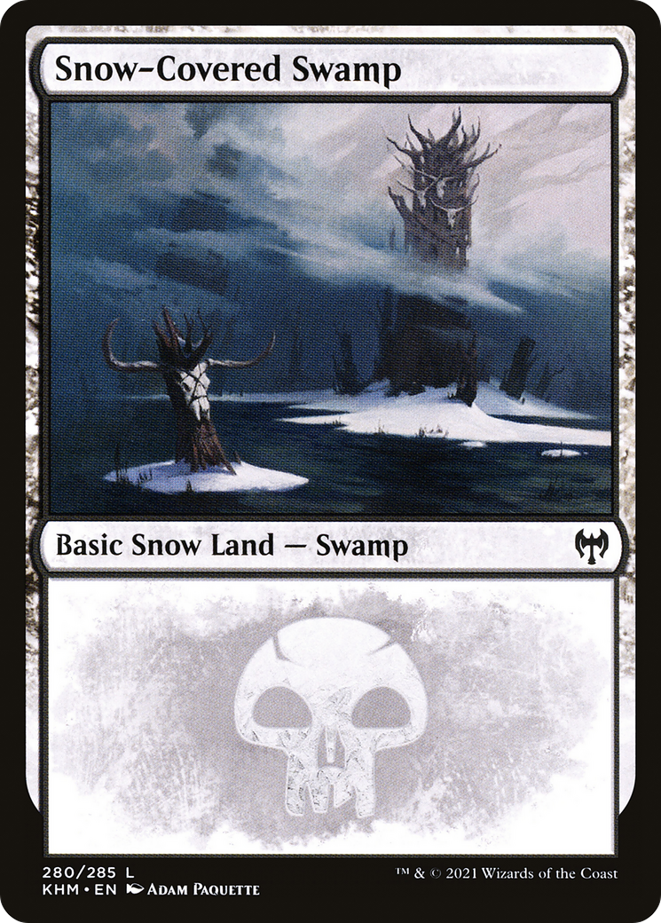 Snow-Covered Swamp (280) [Kaldheim] | GrognardGamesBatavia