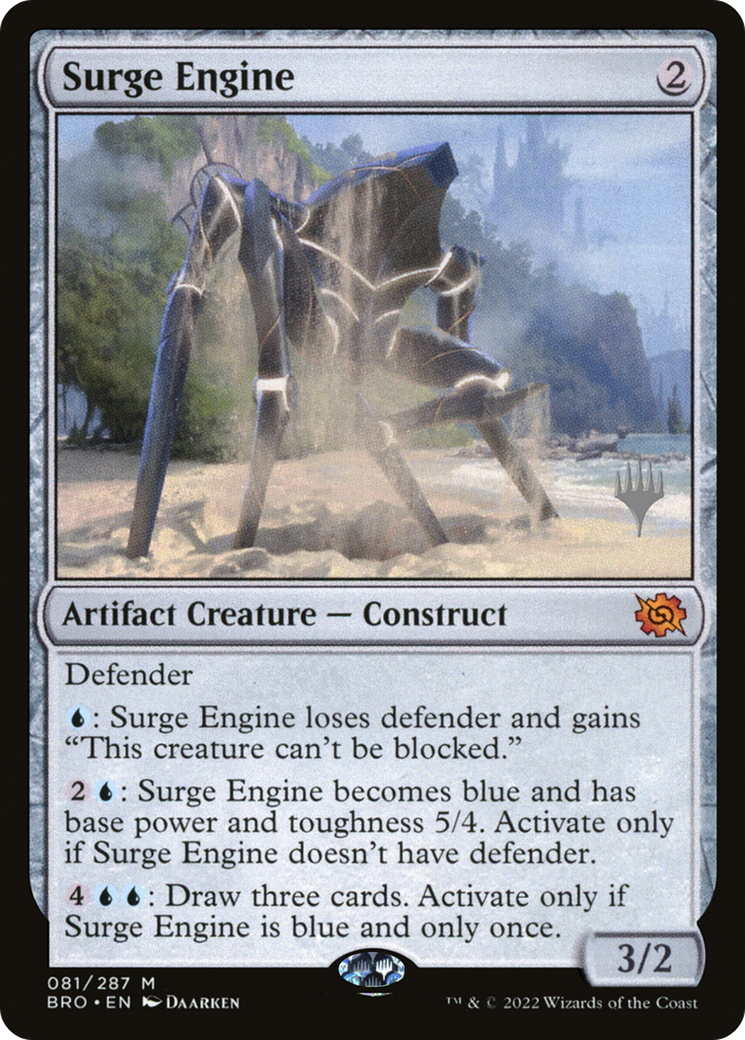 Surge Engine (Promo Pack) [The Brothers' War Promos] | GrognardGamesBatavia