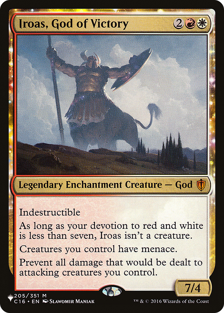 Iroas, God of Victory [The List Reprints] | GrognardGamesBatavia