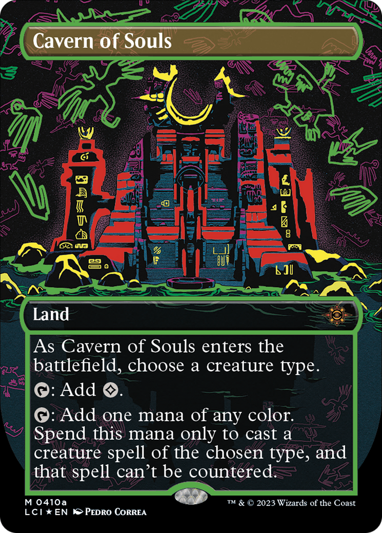 Cavern of Souls (0410a) (Borderless) [The Lost Caverns of Ixalan] | GrognardGamesBatavia