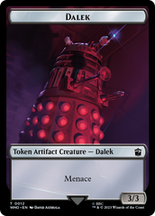 Dalek // Food (0025) Double-Sided Token [Doctor Who Tokens] | GrognardGamesBatavia