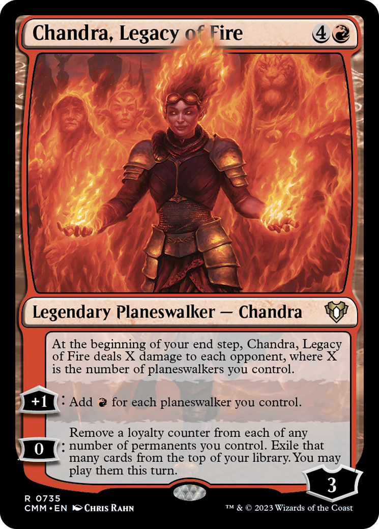 Chandra, Legacy of Fire [Commander Masters] | GrognardGamesBatavia