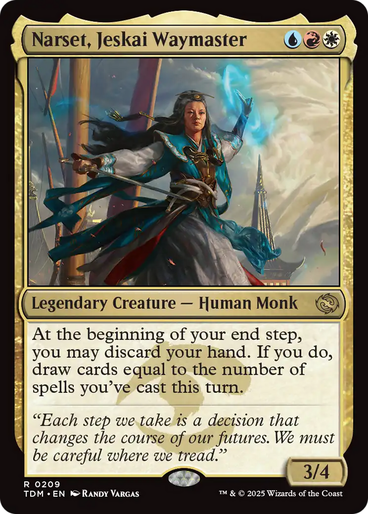 Narset, Jeskai Waymaster [Tarkir: Dragonstorm] | GrognardGamesBatavia