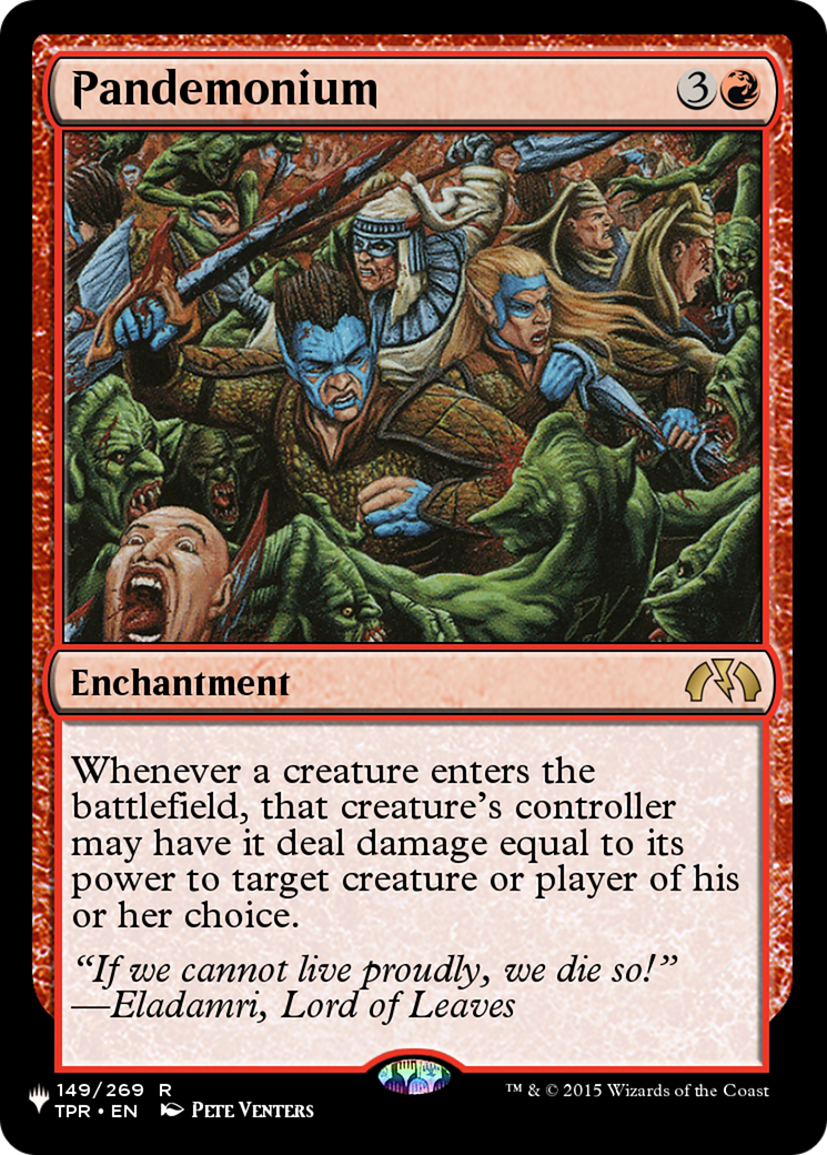 Pandemonium (TPR) [The List Reprints] | GrognardGamesBatavia