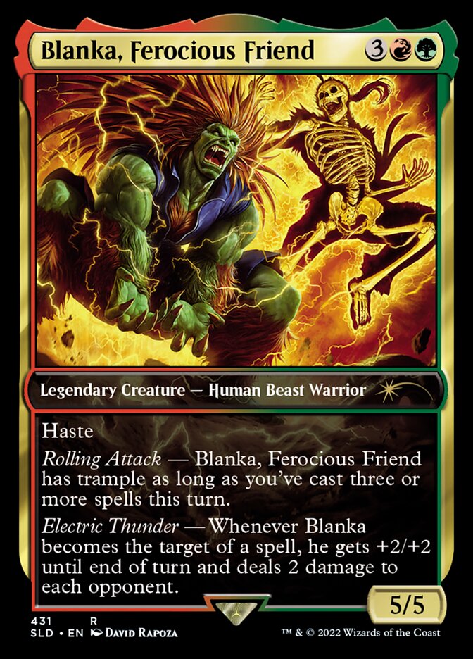 Blanka, Ferocious Friend [Secret Lair Drop Series] | GrognardGamesBatavia