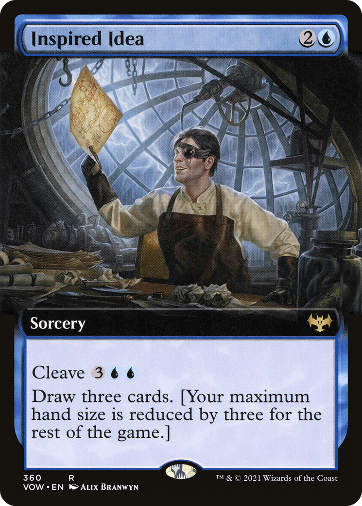 Inspired Idea (Extended Art) [Innistrad: Crimson Vow] | GrognardGamesBatavia