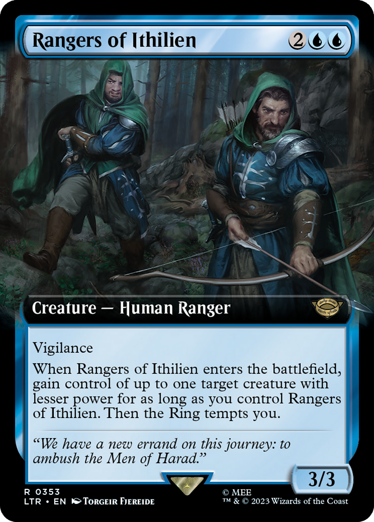 Rangers of Ithilien (Extended Art) [The Lord of the Rings: Tales of Middle-Earth] | GrognardGamesBatavia