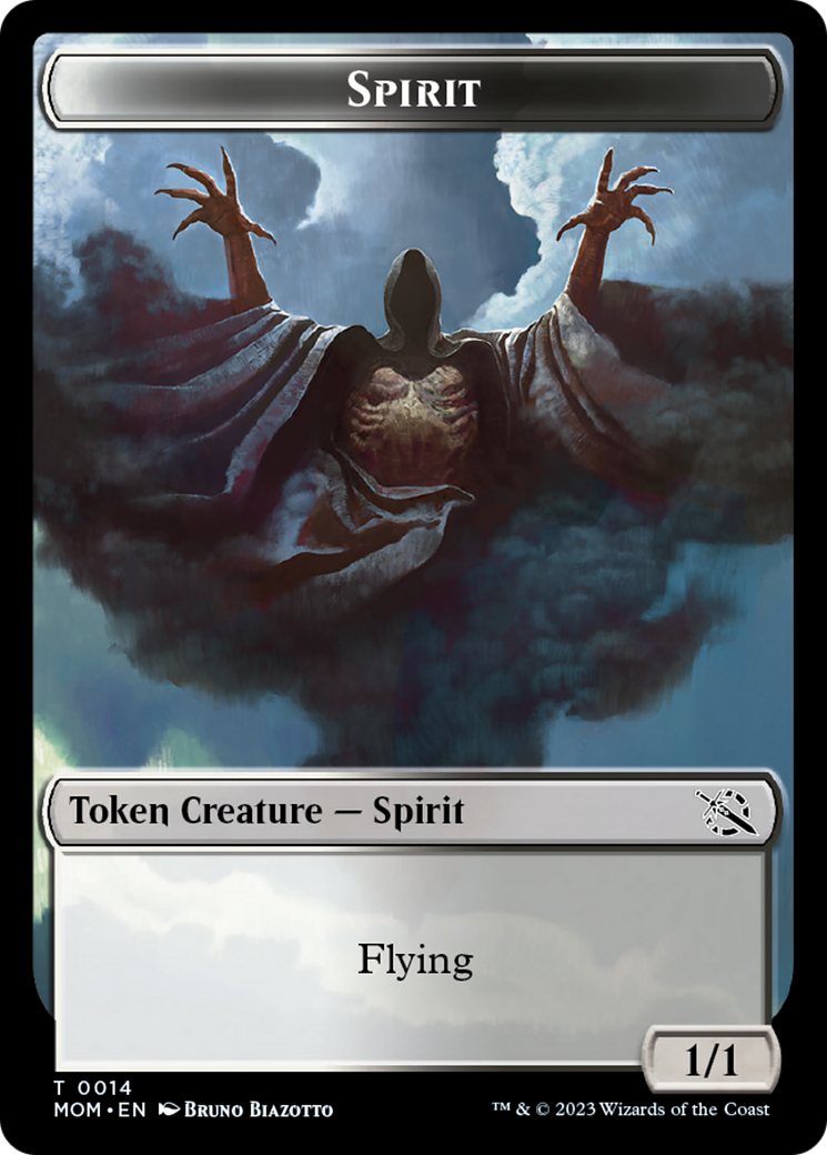 Spirit Token [March of the Machine Tokens] | GrognardGamesBatavia