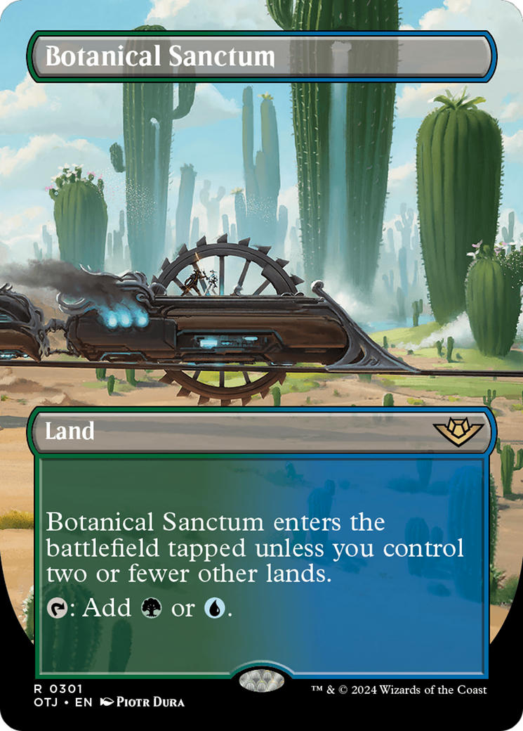 Botanical Sanctum (Borderless) [Outlaws of Thunder Junction] | GrognardGamesBatavia