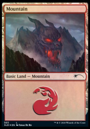 Mountain (Develish) (565) [Secret Lair Drop Promos] | GrognardGamesBatavia