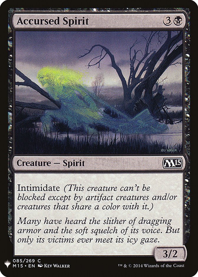 Accursed Spirit [Mystery Booster] | GrognardGamesBatavia