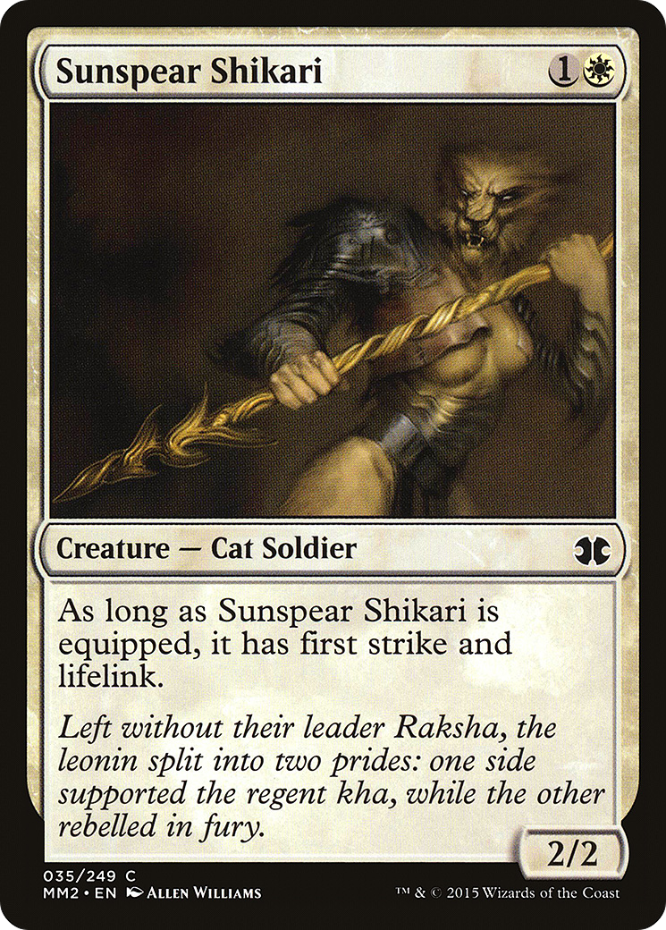 Sunspear Shikari [Modern Masters 2015] | GrognardGamesBatavia