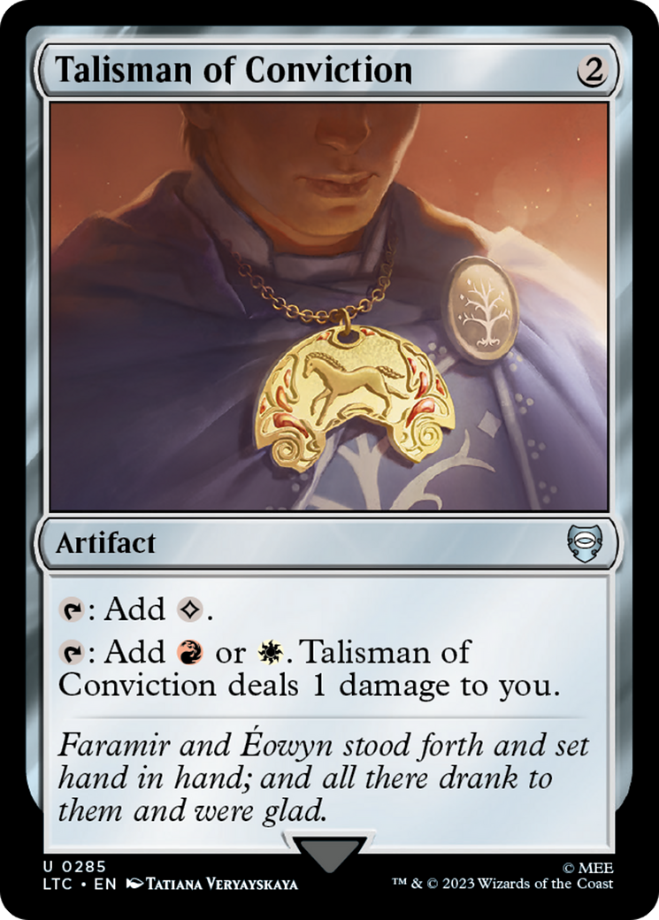 Talisman of Conviction [The Lord of the Rings: Tales of Middle-Earth Commander] | GrognardGamesBatavia