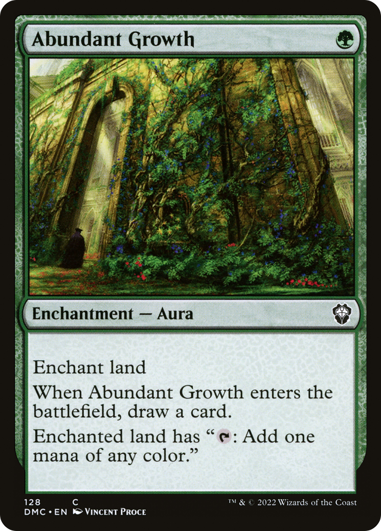 Abundant Growth [Dominaria United Commander] | GrognardGamesBatavia