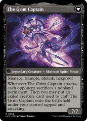 Throne of the Grim Captain // The Grim Captain [The Lost Caverns of Ixalan Prerelease Cards] | GrognardGamesBatavia