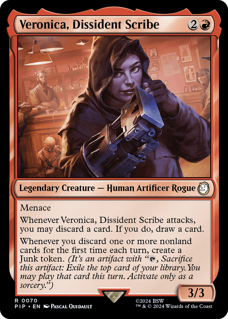 Veronica, Dissident Scribe [Fallout] | GrognardGamesBatavia