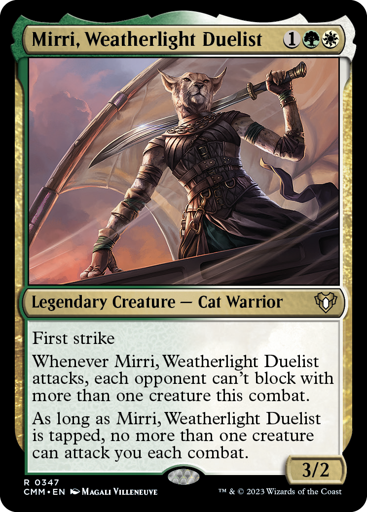Mirri, Weatherlight Duelist [Commander Masters] | GrognardGamesBatavia
