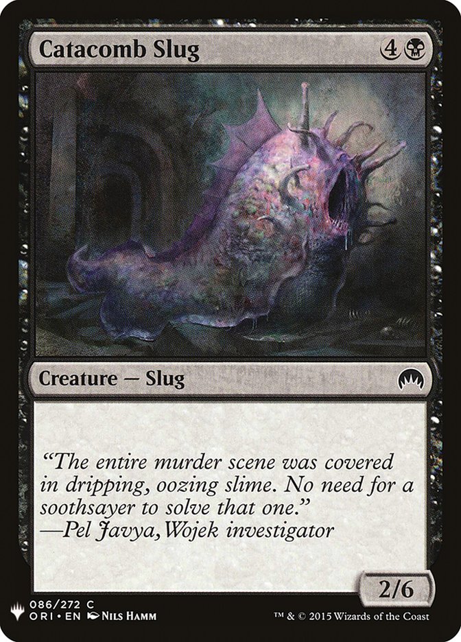 Catacomb Slug [Mystery Booster] | GrognardGamesBatavia