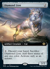 Diamond Lion (Extended Art) [Modern Horizons 2] | GrognardGamesBatavia