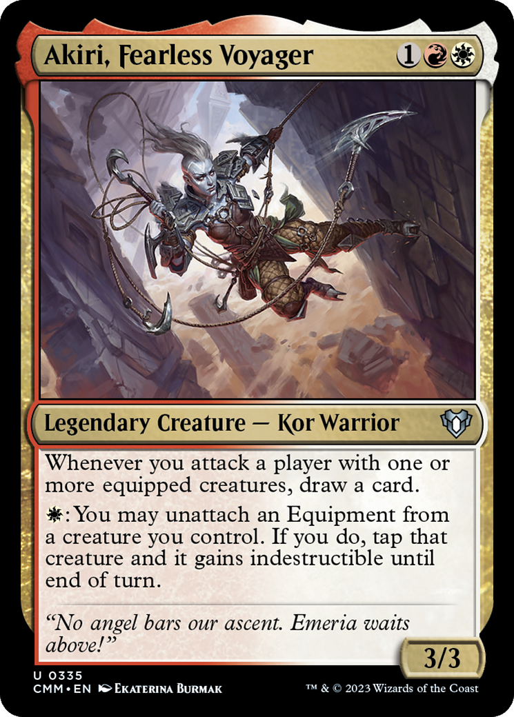 Akiri, Fearless Voyager [Commander Masters] | GrognardGamesBatavia