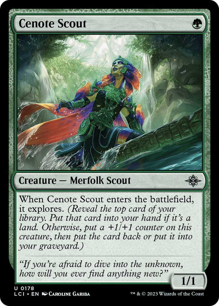 Cenote Scout [The Lost Caverns of Ixalan] | GrognardGamesBatavia