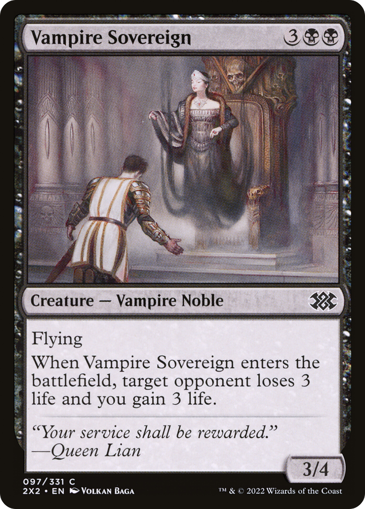Vampire Sovereign [Double Masters 2022] | GrognardGamesBatavia