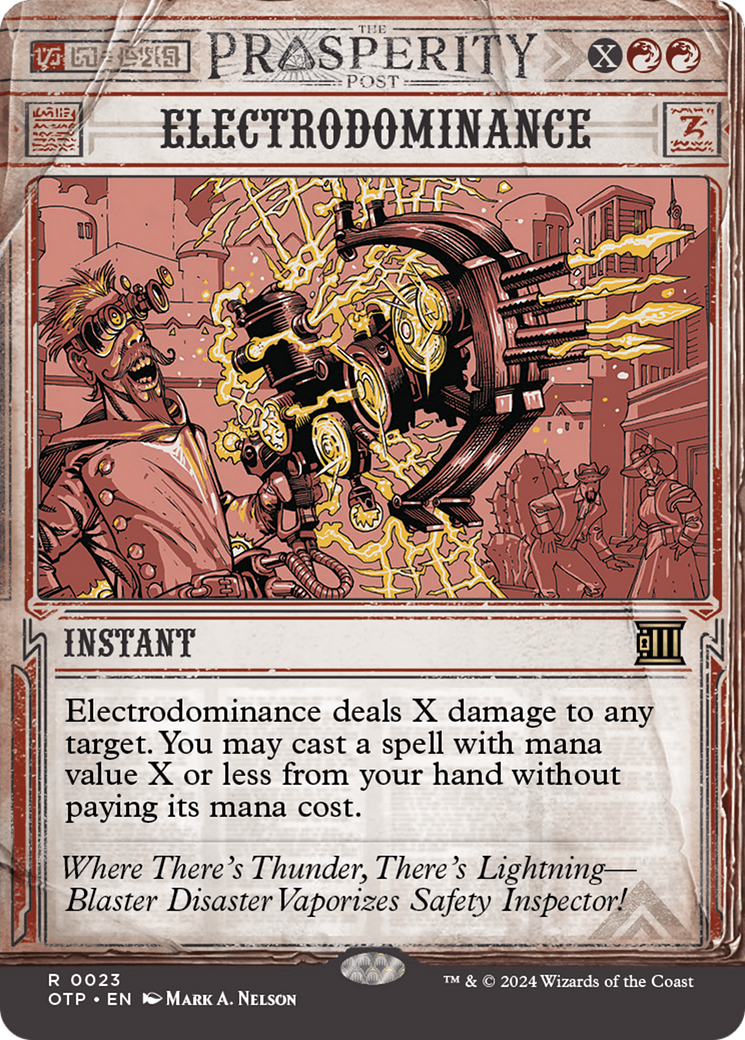 Electrodominance [Outlaws of Thunder Junction: Breaking News] | GrognardGamesBatavia