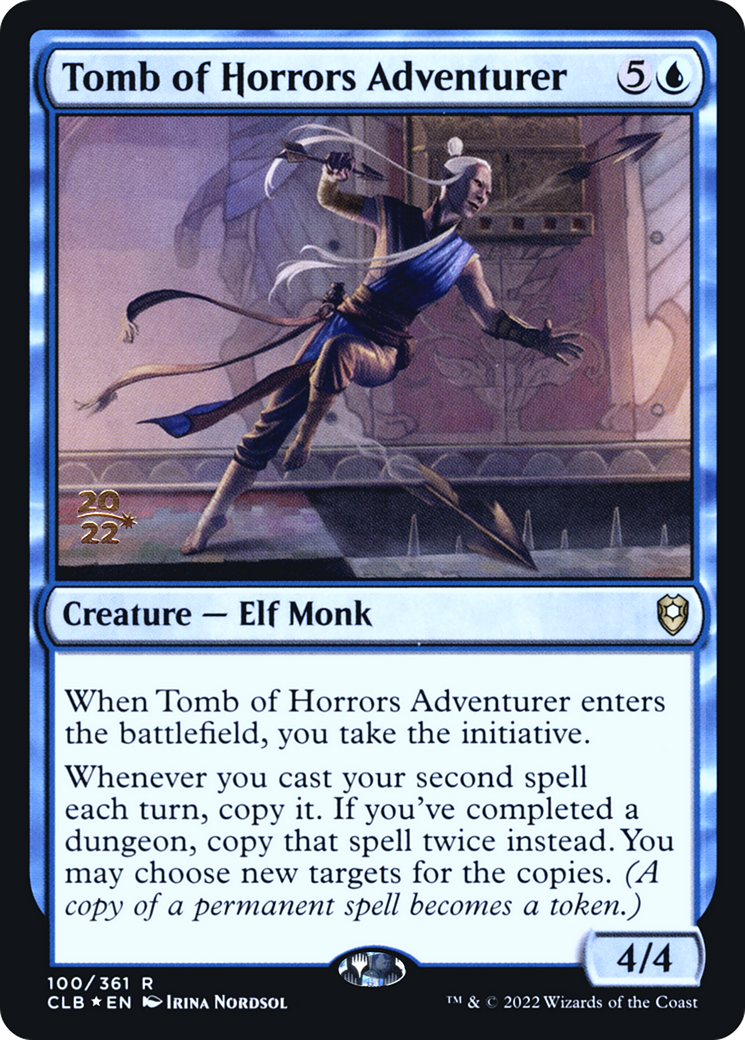 Tomb of Horrors Adventurer [Commander Legends: Battle for Baldur's Gate Prerelease Promos] | GrognardGamesBatavia