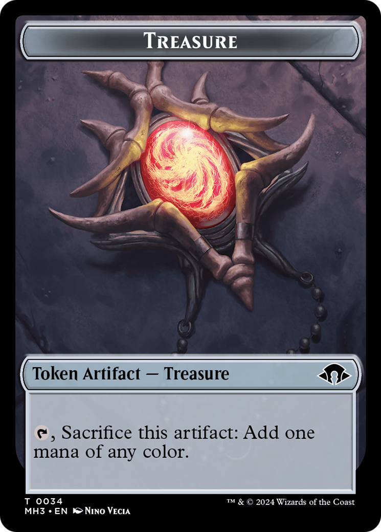 Treasure Token [Modern Horizons 3 Tokens] | GrognardGamesBatavia