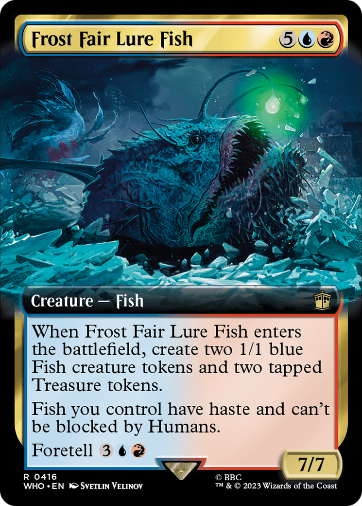 Frost Fair Lure Fish (Extended Art) [Doctor Who] | GrognardGamesBatavia