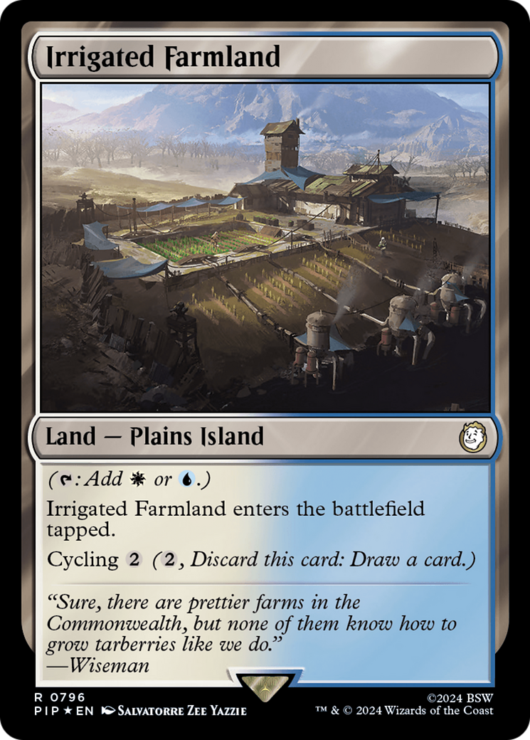 Irrigated Farmland (Surge Foil) [Fallout] | GrognardGamesBatavia