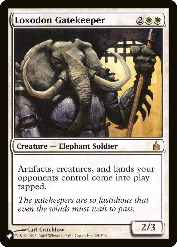 Loxodon Gatekeeper [The List] | GrognardGamesBatavia