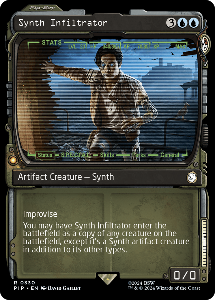 Synth Infiltrator (Showcase) [Fallout] | GrognardGamesBatavia