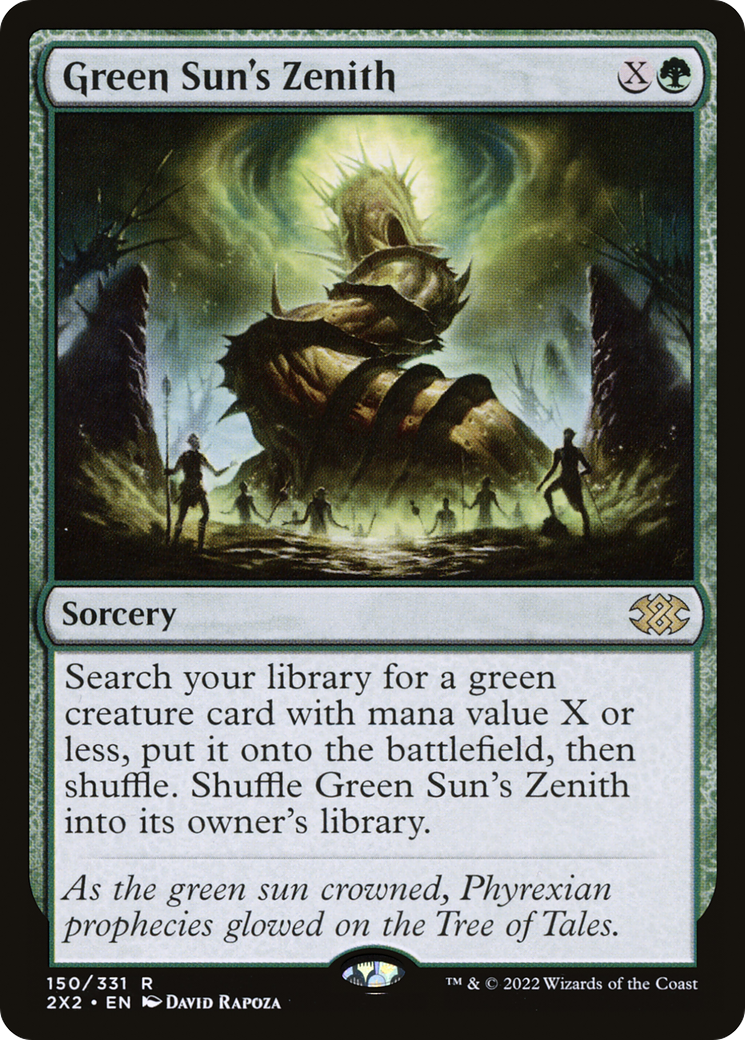 Green Sun's Zenith [Double Masters 2022] | GrognardGamesBatavia