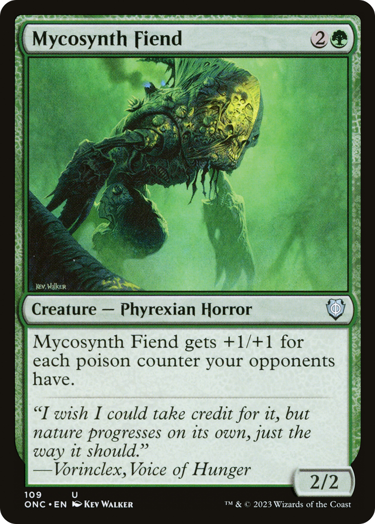 Mycosynth Fiend [Phyrexia: All Will Be One Commander] | GrognardGamesBatavia