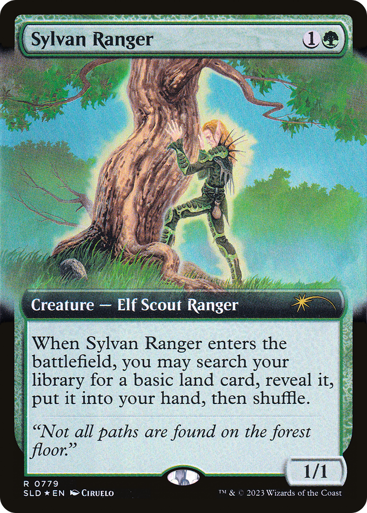 Sylvan Ranger (Extended Art) [Secret Lair Drop Series] | GrognardGamesBatavia