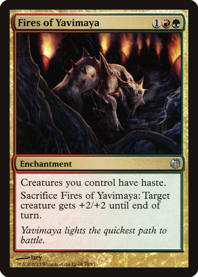 Fires of Yavimaya [Duel Decks: Heroes vs. Monsters] | GrognardGamesBatavia