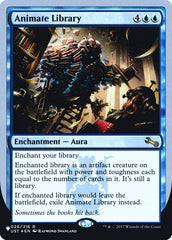 Animate Library (Unfinity Foil Edition) [The List] | GrognardGamesBatavia