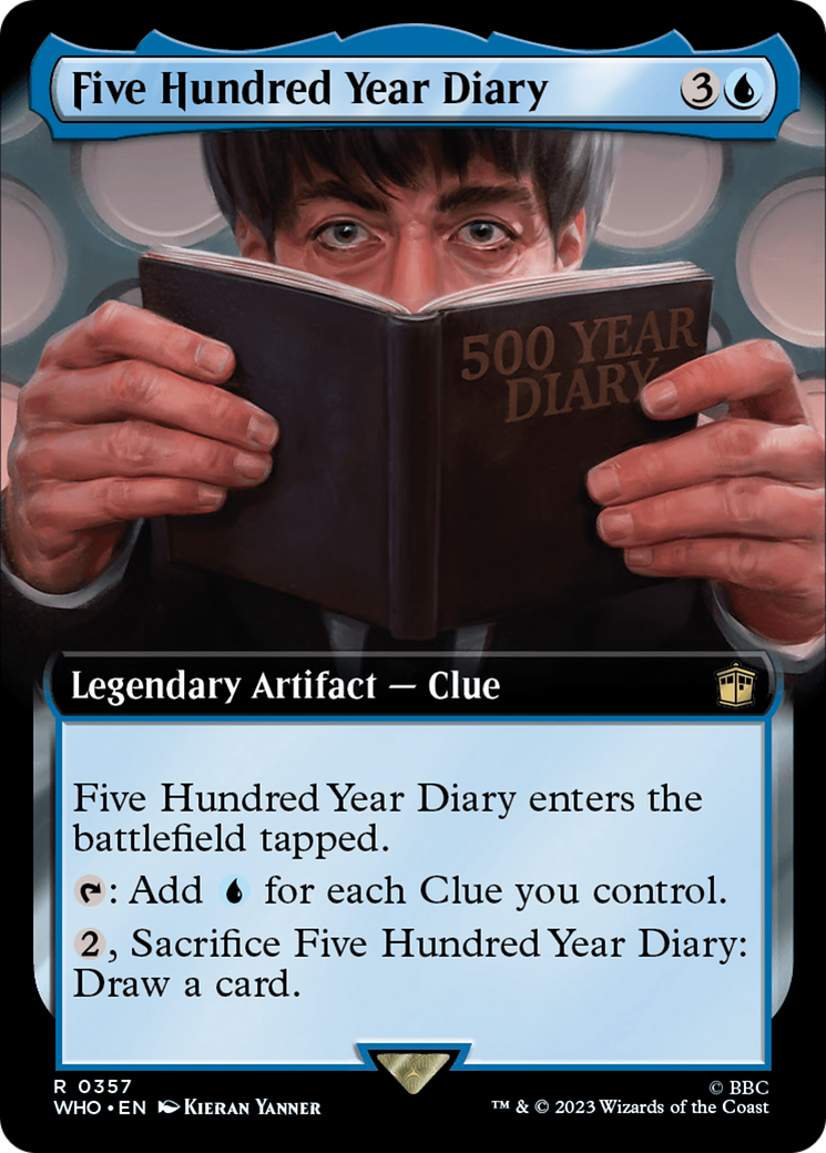 Five Hundred Year Diary (Extended Art) [Doctor Who] | GrognardGamesBatavia