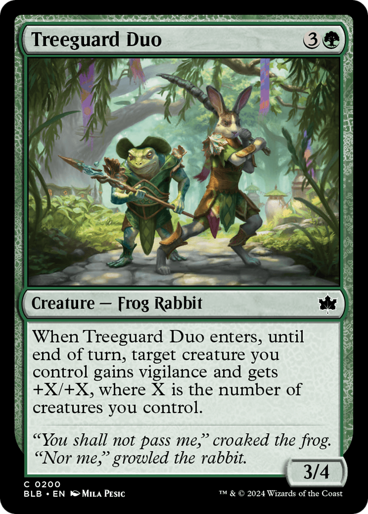 Treeguard Duo [Bloomburrow] | GrognardGamesBatavia