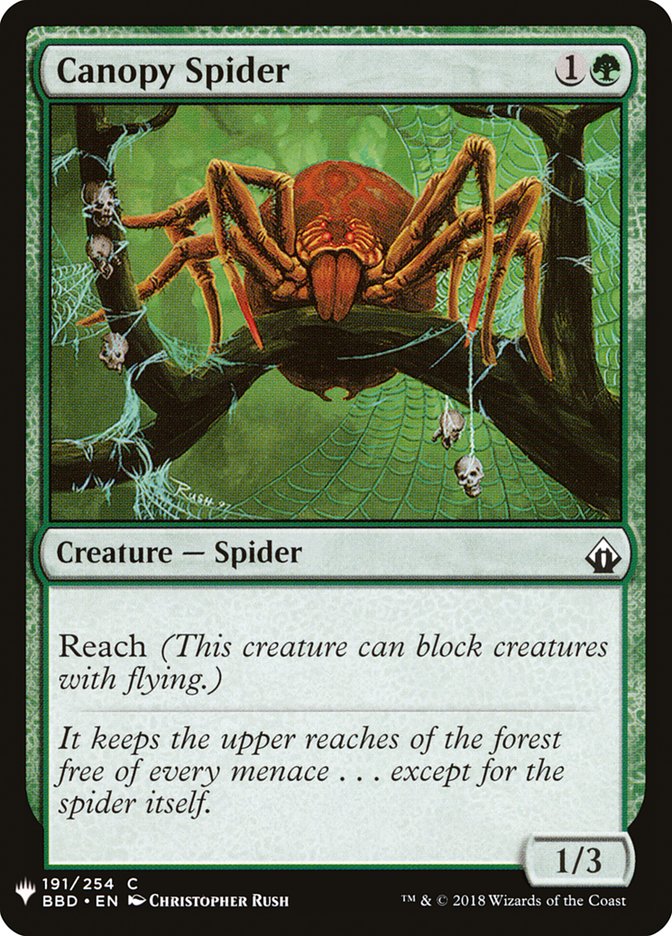 Canopy Spider [Mystery Booster] | GrognardGamesBatavia