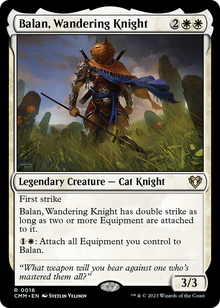 Balan, Wandering Knight [Commander Masters] | GrognardGamesBatavia