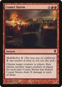 Comet Storm (Oversized) [Oversize Cards] | GrognardGamesBatavia